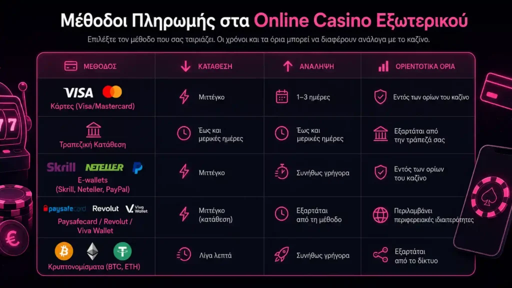 Μέθοδοι Πληρωμής